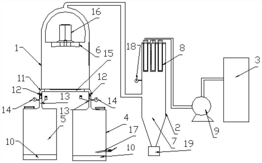 A kind of manufacturing equipment and manufacturing method of ultrafine aluminum hydroxide