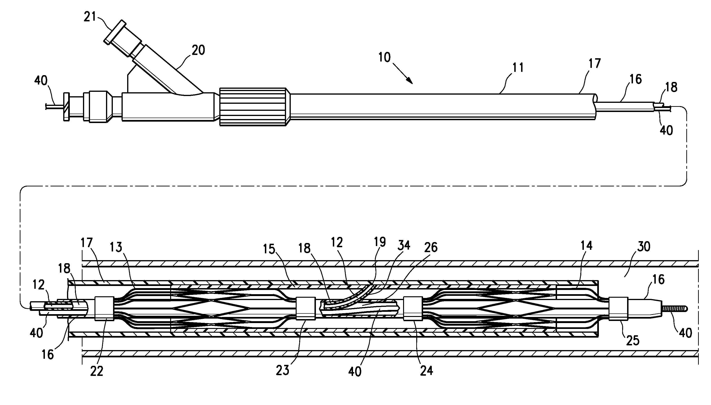 Low profile agent delivery perfusion catheter having reversibly expanding frames