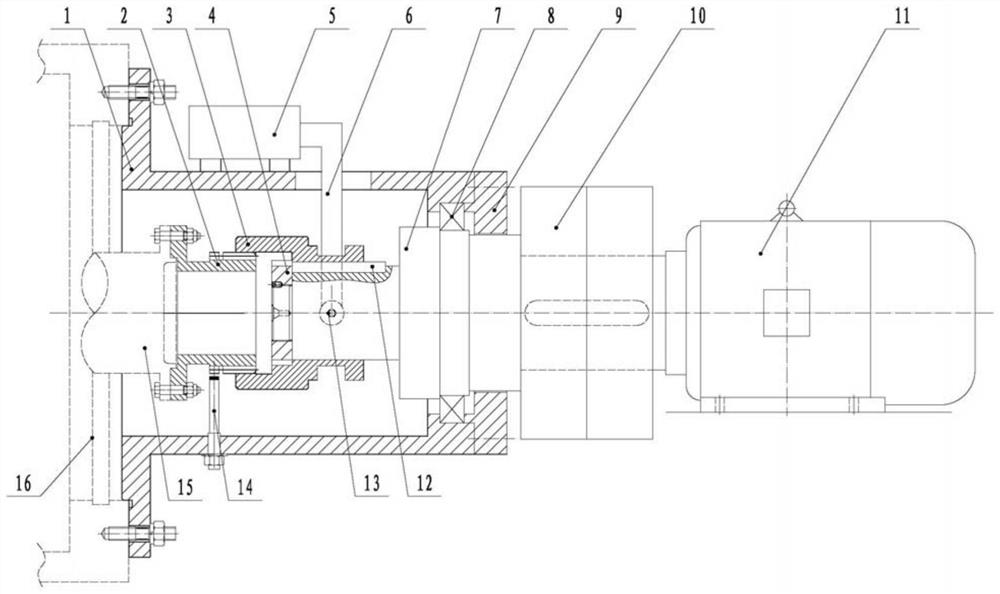 Electric barring gear