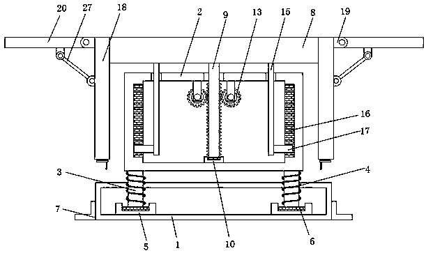 Easy-to-adjust desk