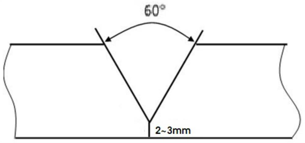 Submerged arc welding method of low mo refractory steel