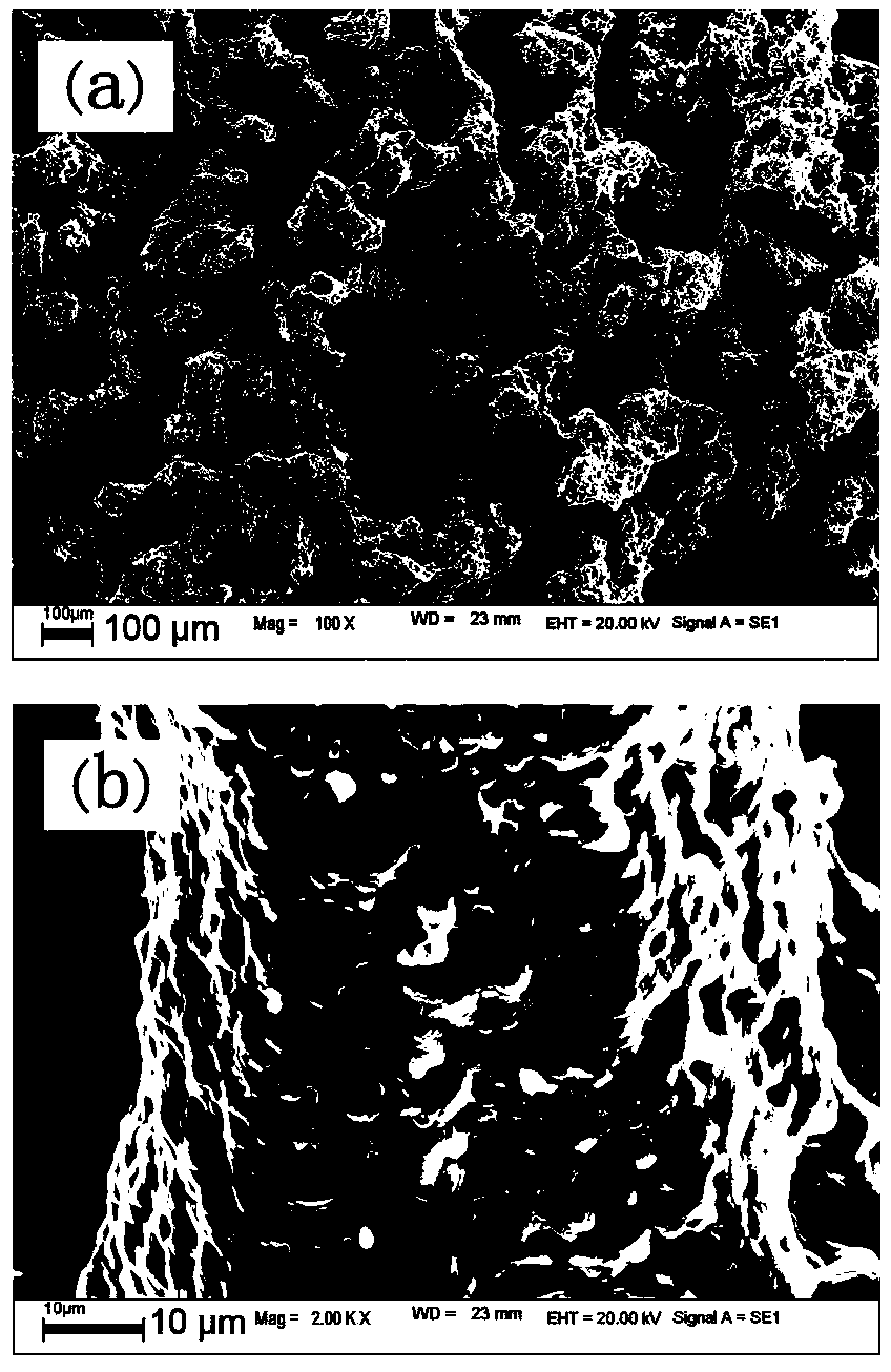 Preparation method of lithium silicate porous material used for absorption of high temperature CO2