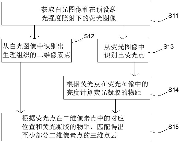 Intraoperative three-dimensional point cloud generation method and device and intraoperative local structure navigation method