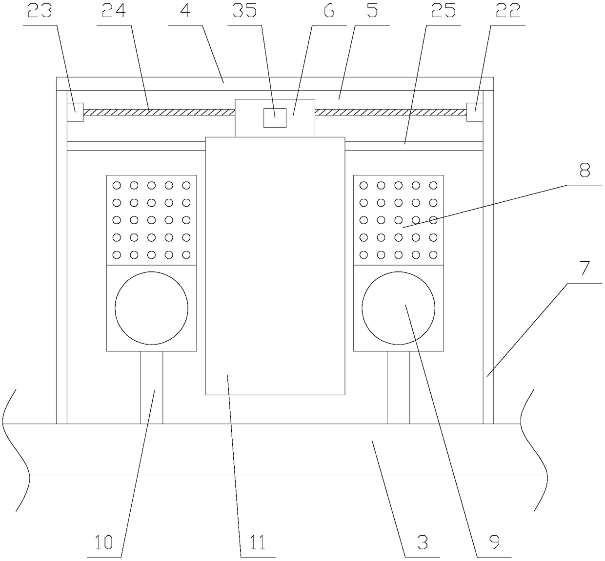 Electronic police monitoring device for road traffic safety