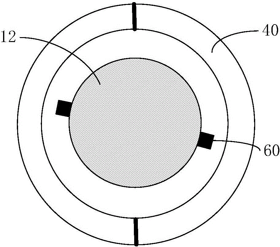 Aluminum alloy semi-continuous cast electromagnetic stirring device and method