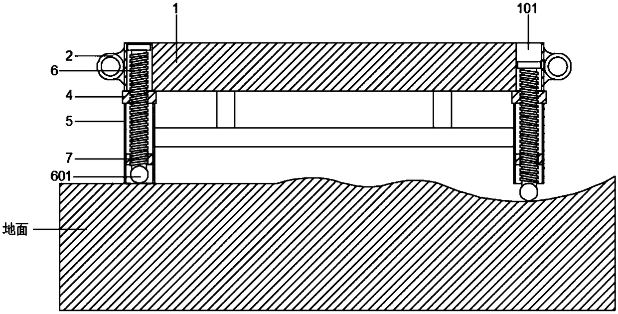 Application method for temporary laying emergency road based on road building construction