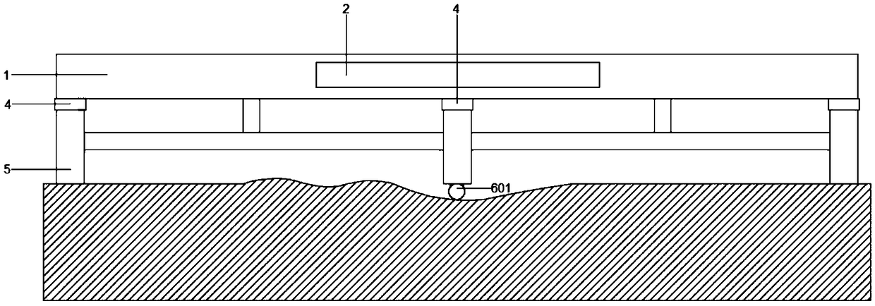 Application method for temporary laying emergency road based on road building construction