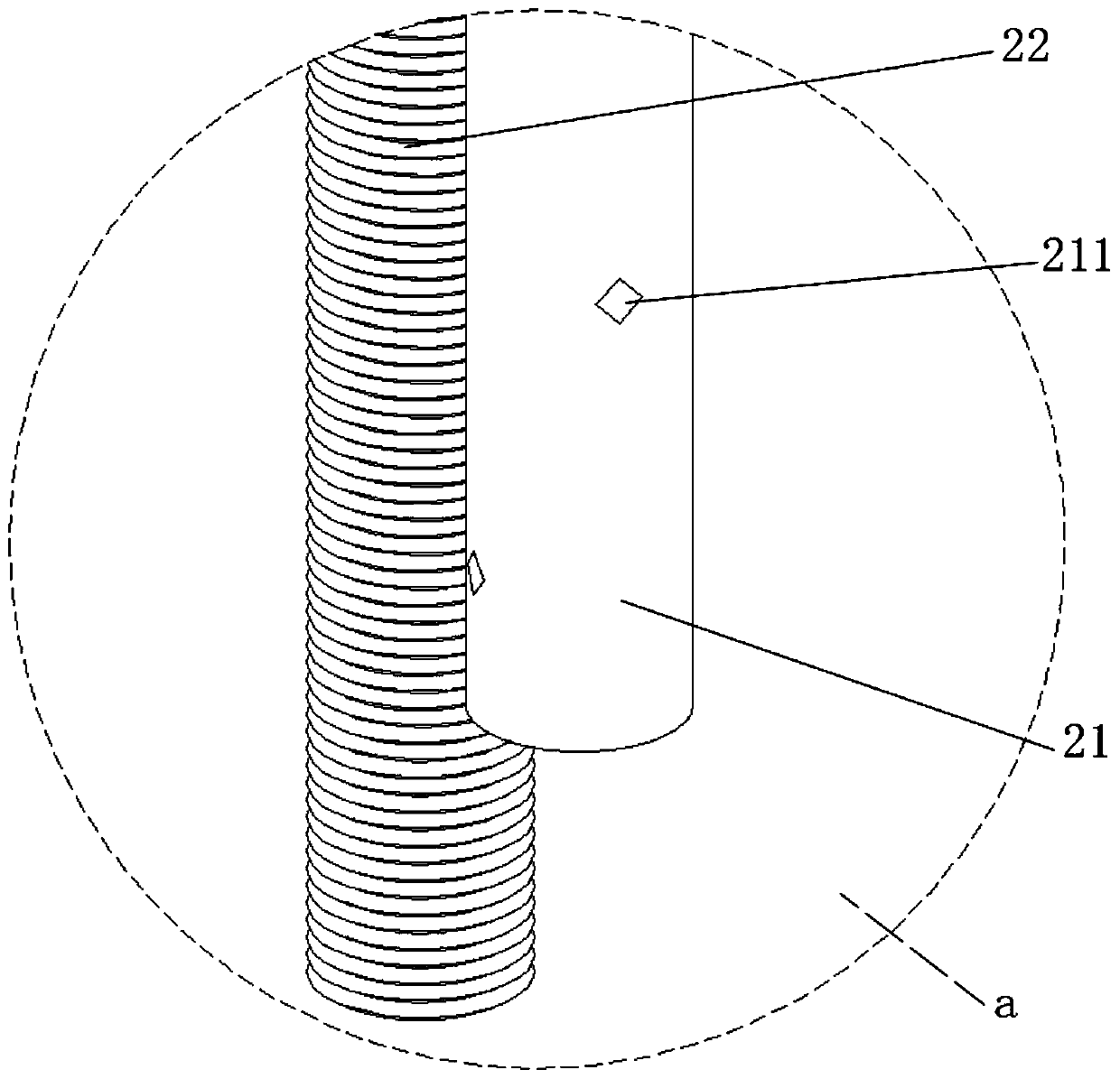 Grinding fluid filtering device for polishing machine