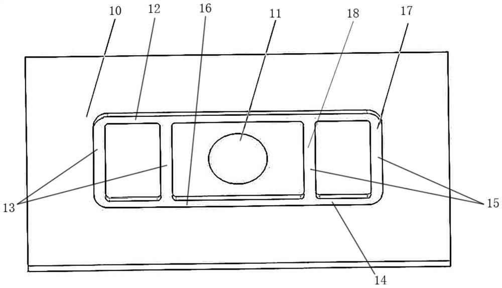 Method for quickly detecting appearance and corresponding device thereof