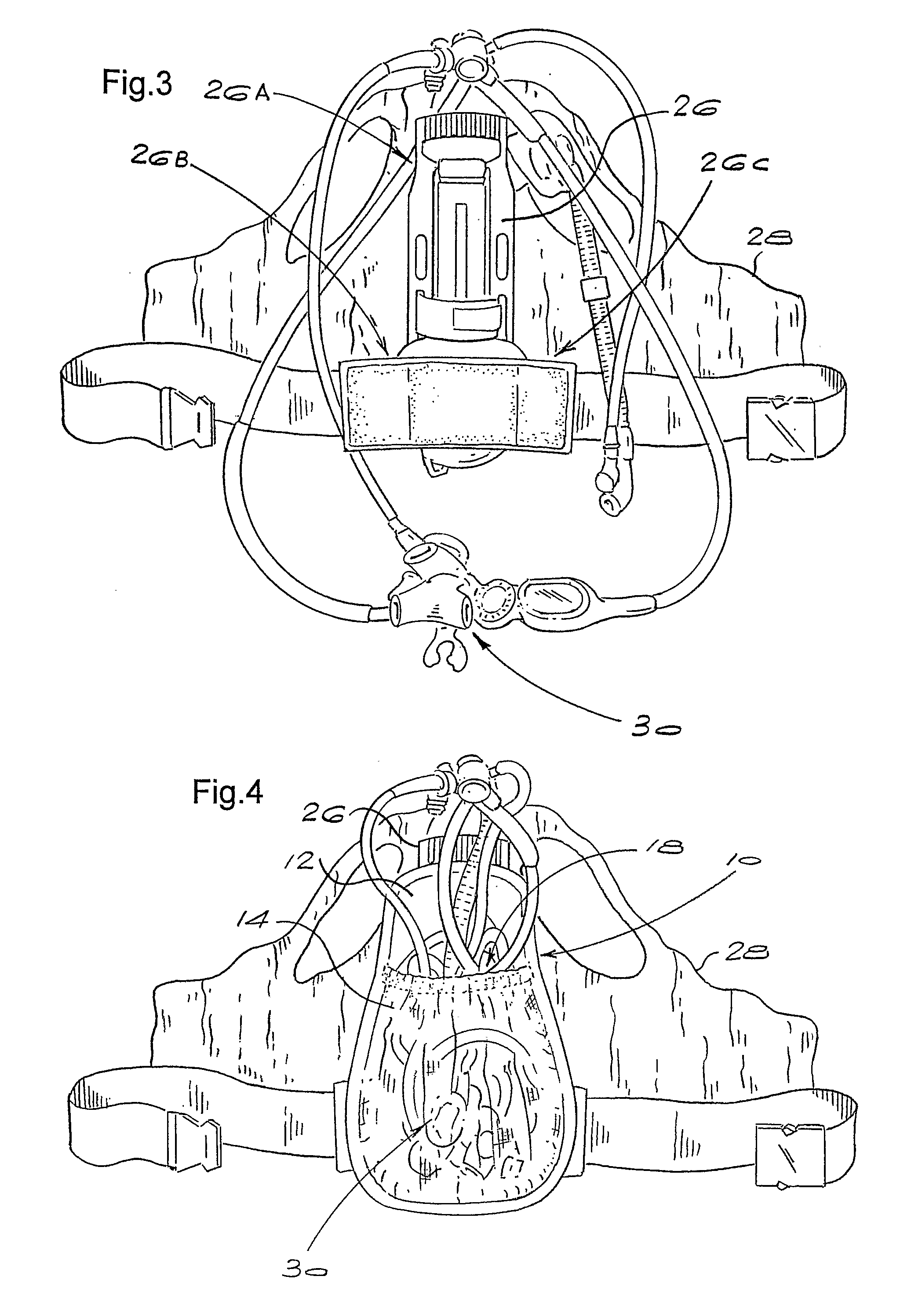 Holder for Scuba Diving Equipment