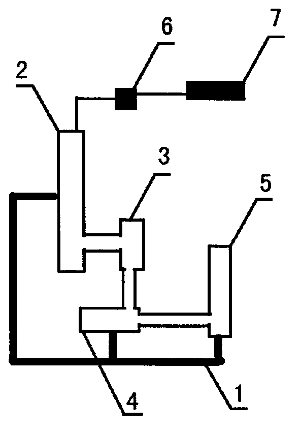 Mixed oxygen supply device for altitude stress regions