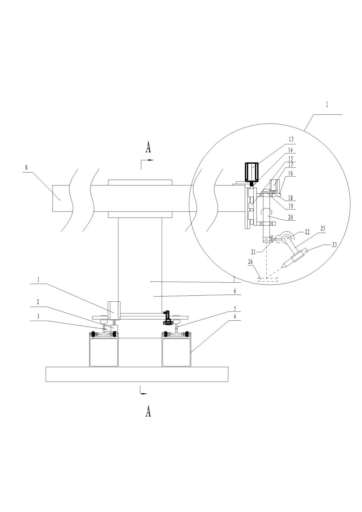 Cutting or welding robot