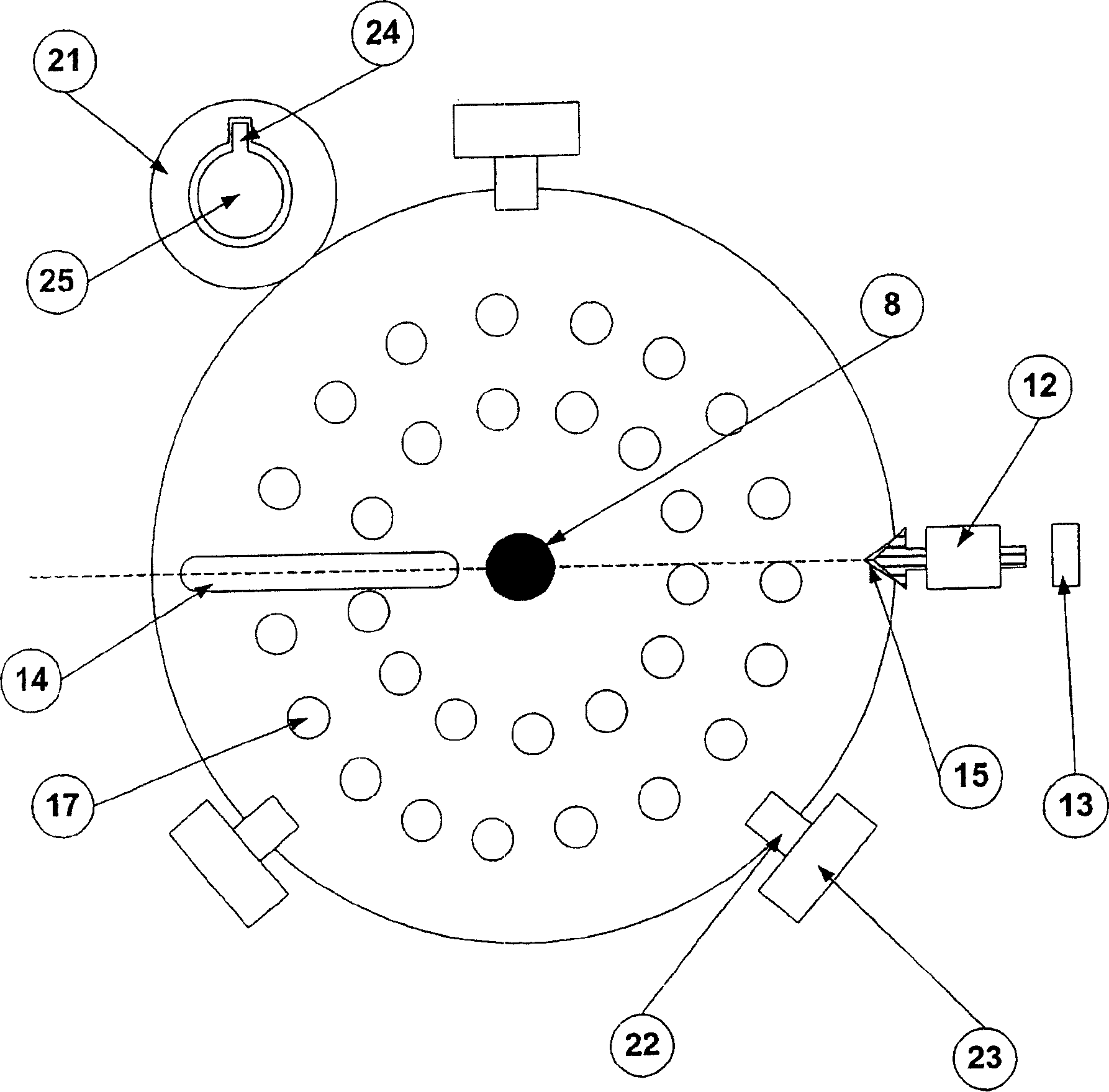 Automatic system for conserving samples at a controlled temperature