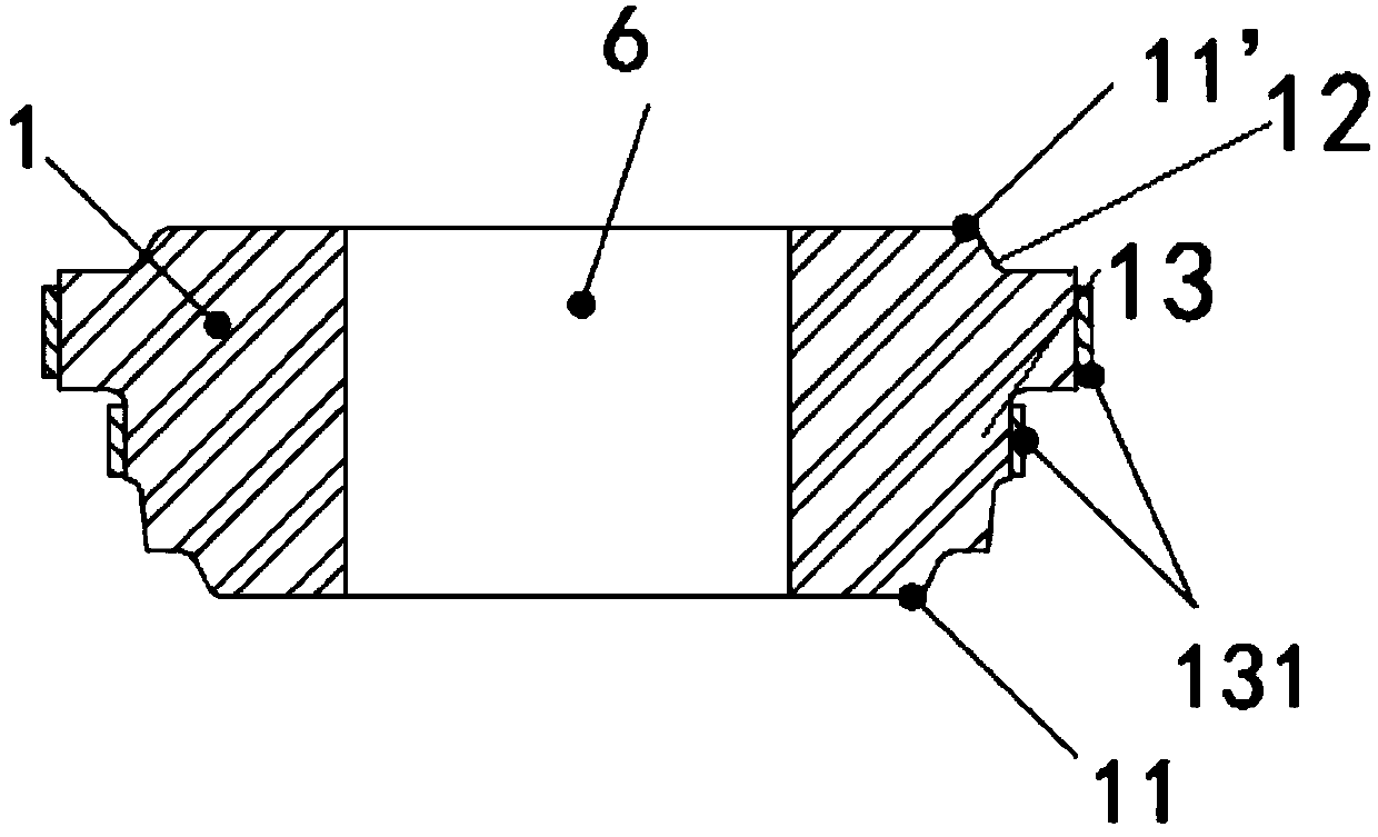 Slide-plate-method slag-stopping tapping slide plate brick for converter