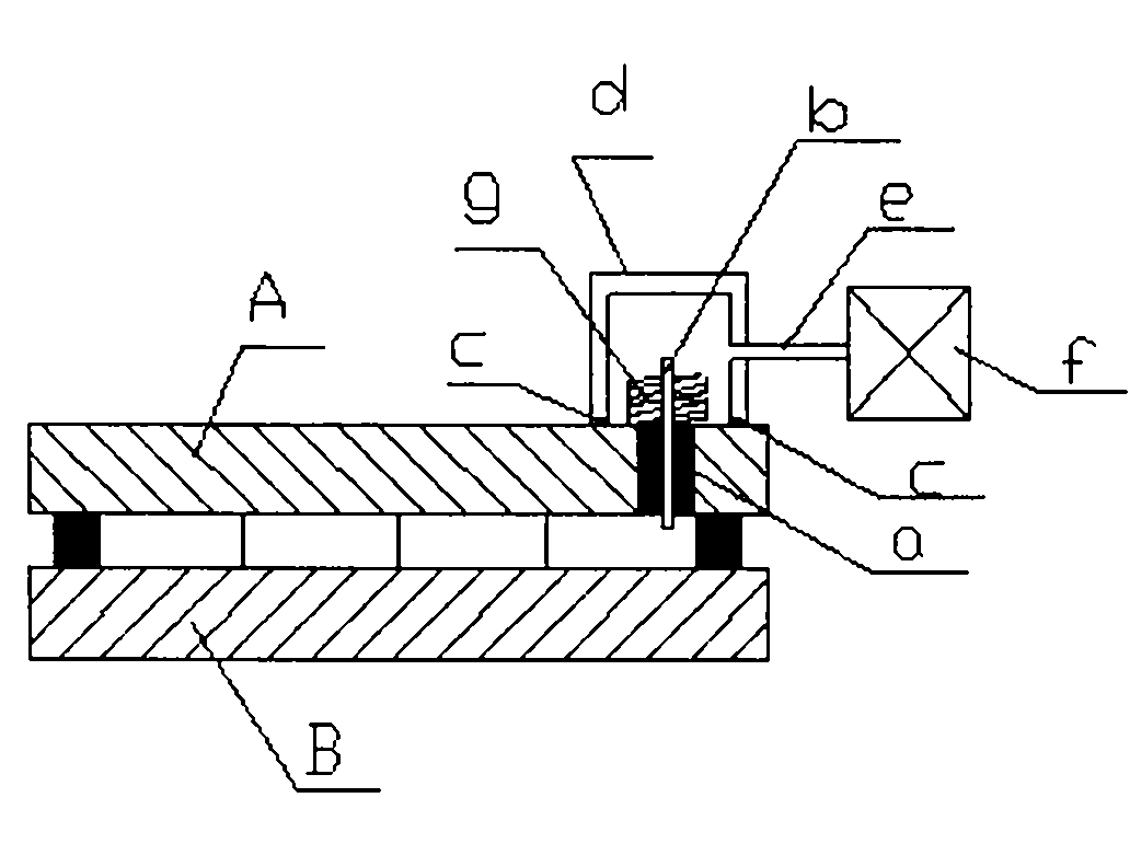 Exhaust pipe-free air-tight sealing method and device for vacuum glass exhaust port