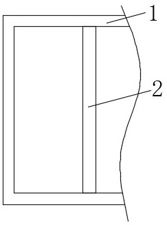 Storage battery assembly with alarm function