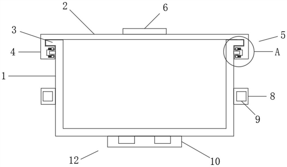 Furnace program control upstairs cable bridge convenient to splice, and use method thereof