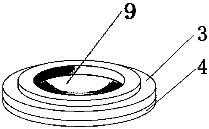 Preparation device and preparation method for DSR (Dynamic Shear Rheometer) biplate test piece and damage-healing assessment method for bituminous material