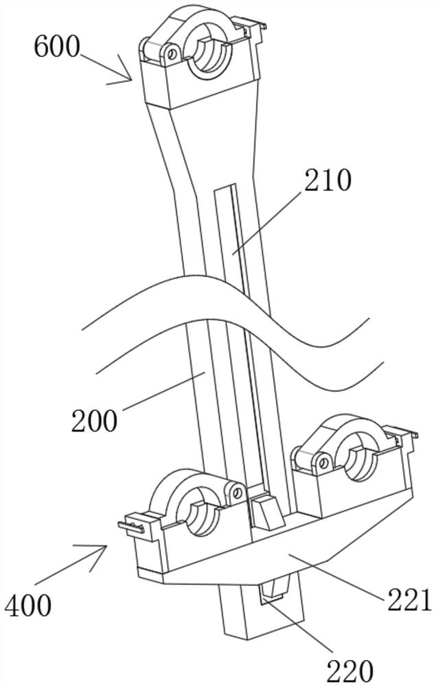 Cloth tightening adjusting roller set convenient to assemble and disassemble