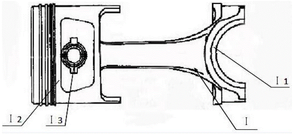 Pressing and disassembling device for engine gudgeon pins