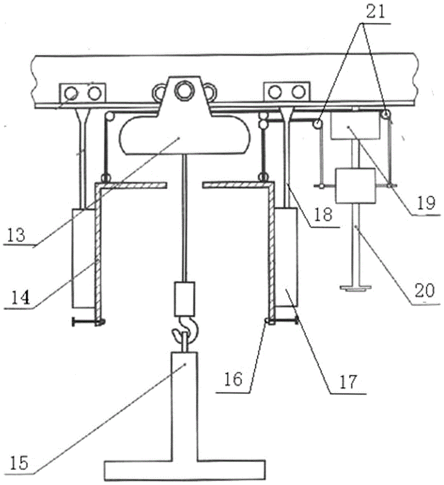 Automatic production type heat treatment pit furnace and accessory device