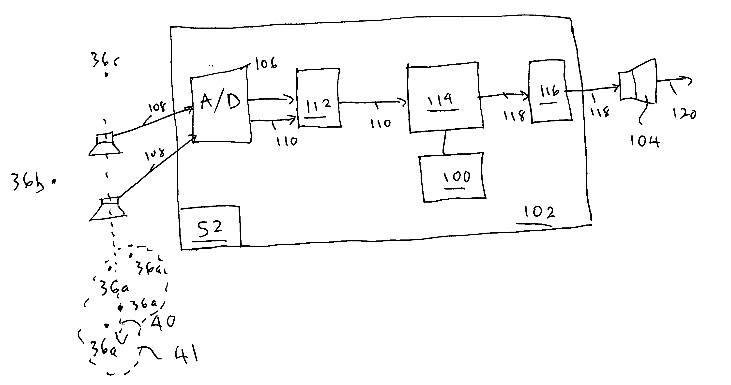 Method and apparatus for directional enhancement of speech elements in noisy environments