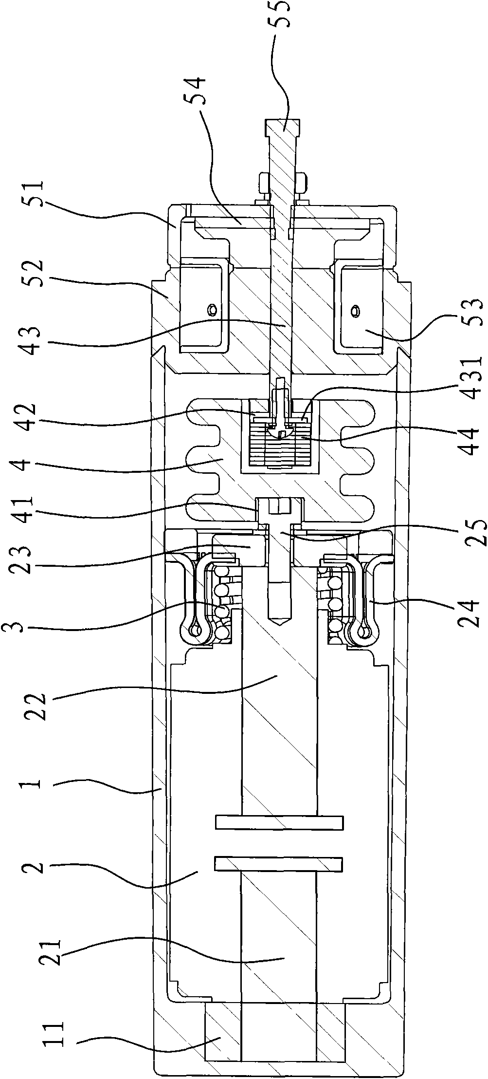 Permanent-magnetic vacuum one-way switch