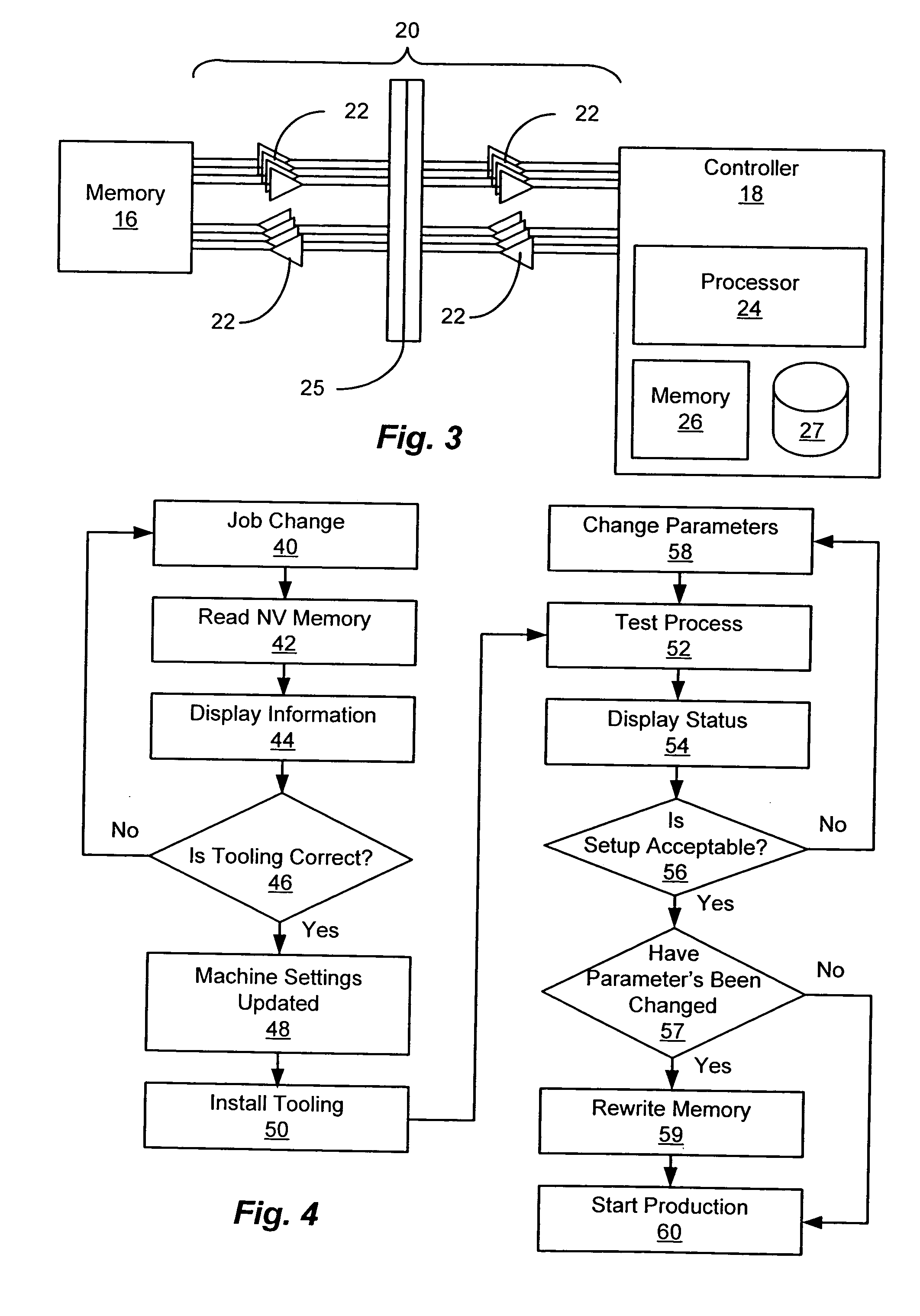 Automated machine setup with modular tooling