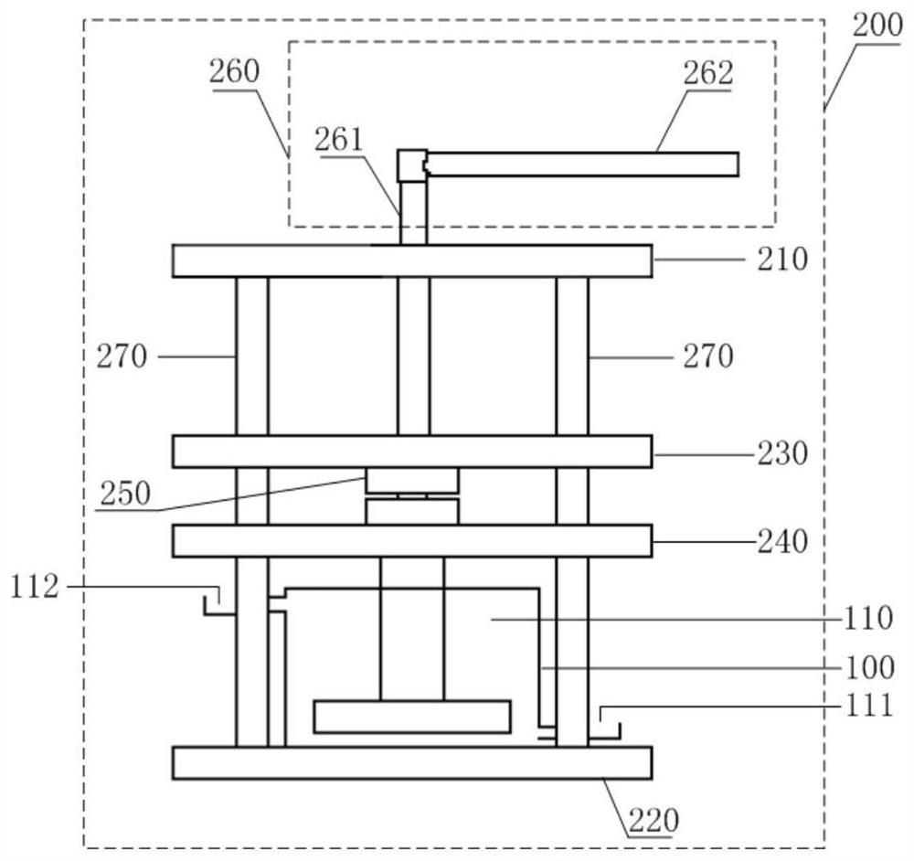 Porosity testing tool and testing method thereof