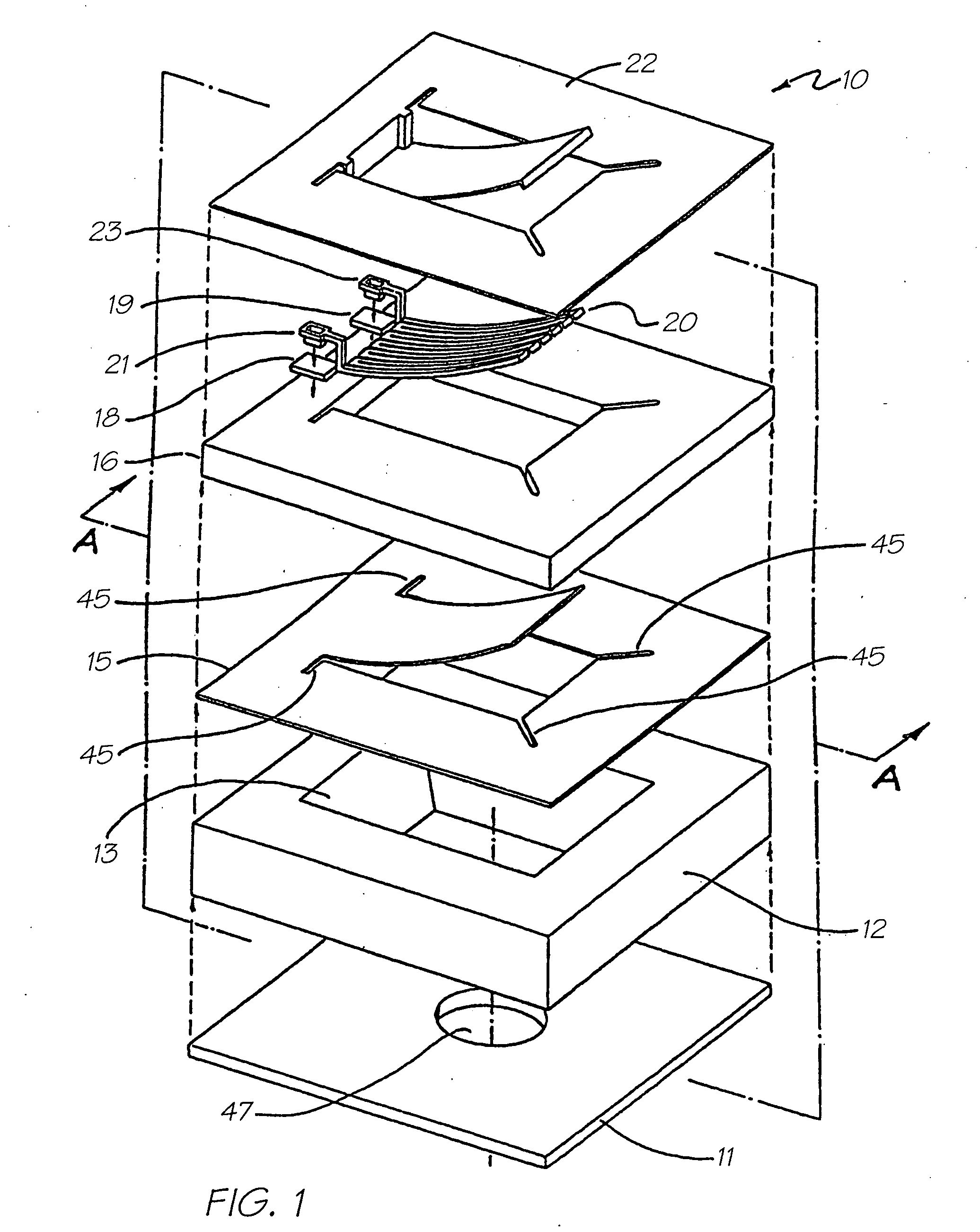 Printhead integrated circuit with large array of droplet ejectors