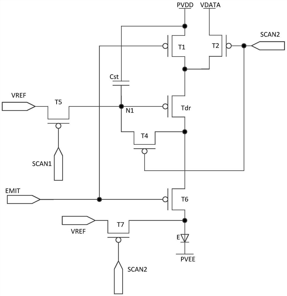 A display device and a method for driving the display device