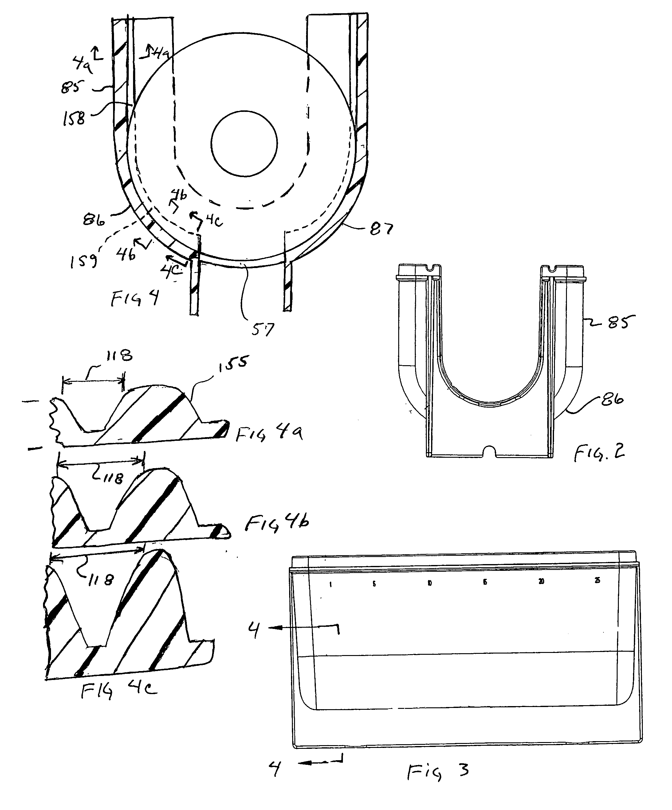 Shipper with tooth design for improved loading