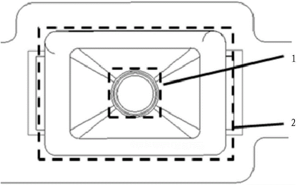 Glue dispensing method and device