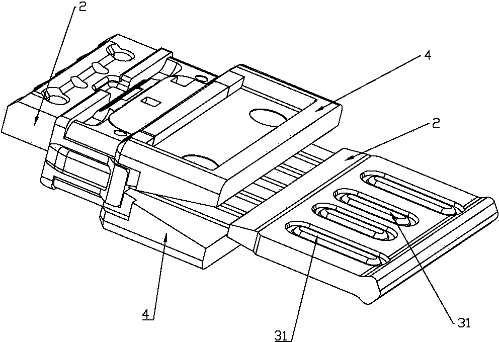 Manufacturing method of USB connector with double-face inserting function