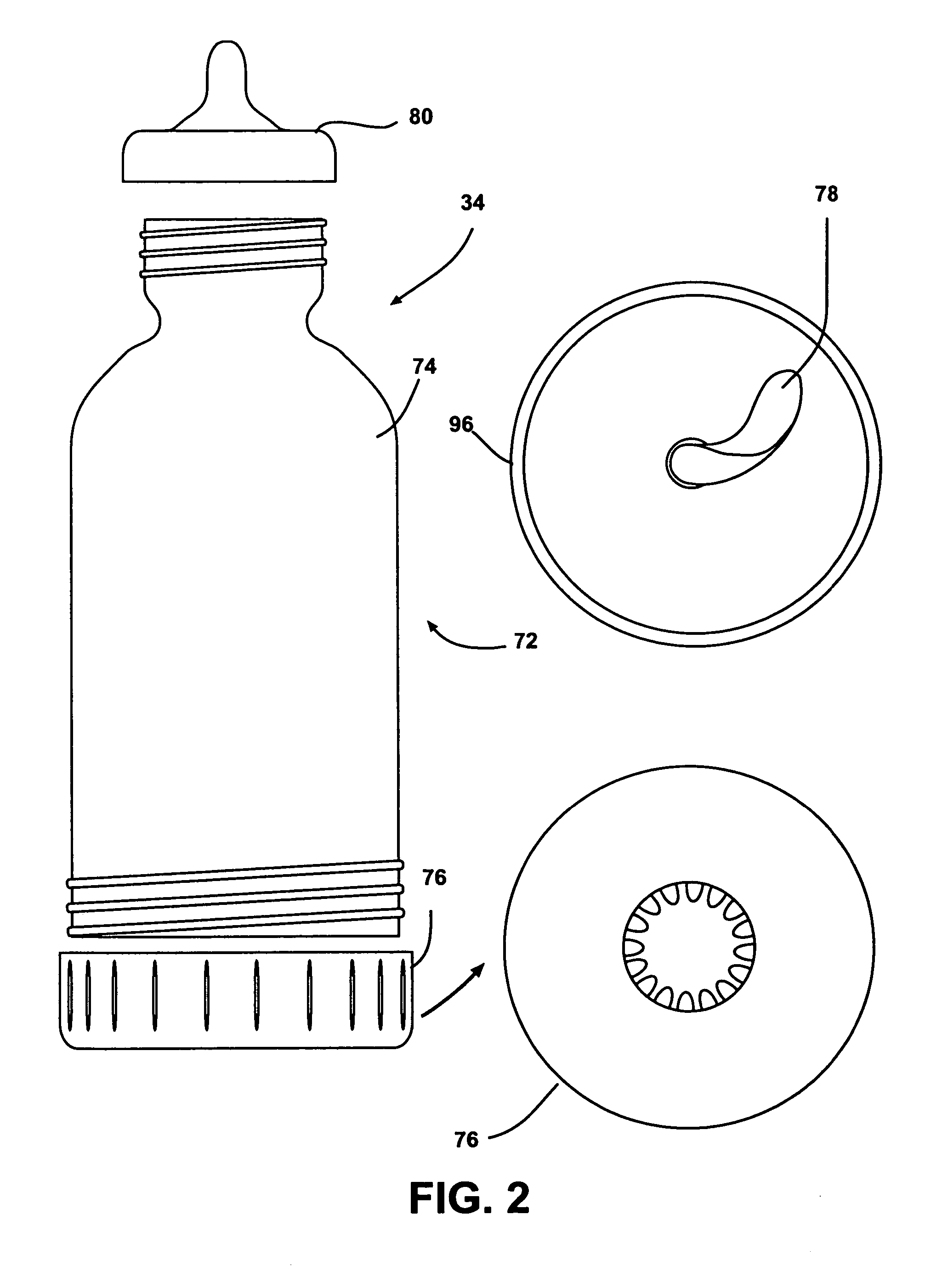 Formula mixing appliance