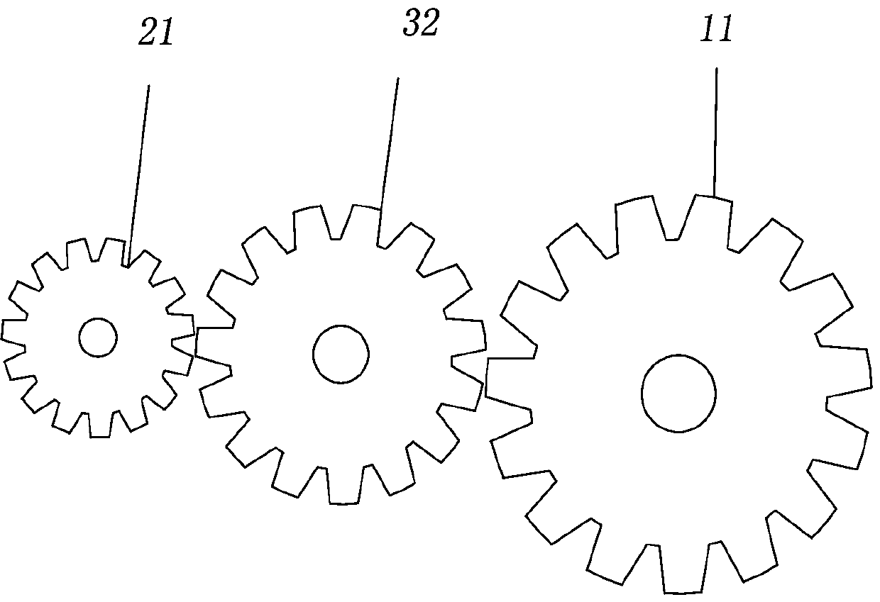 Mixing device for glass bottle making