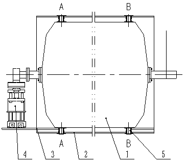 Double-station sleeving combination device and method of double-cylinder type storage tank