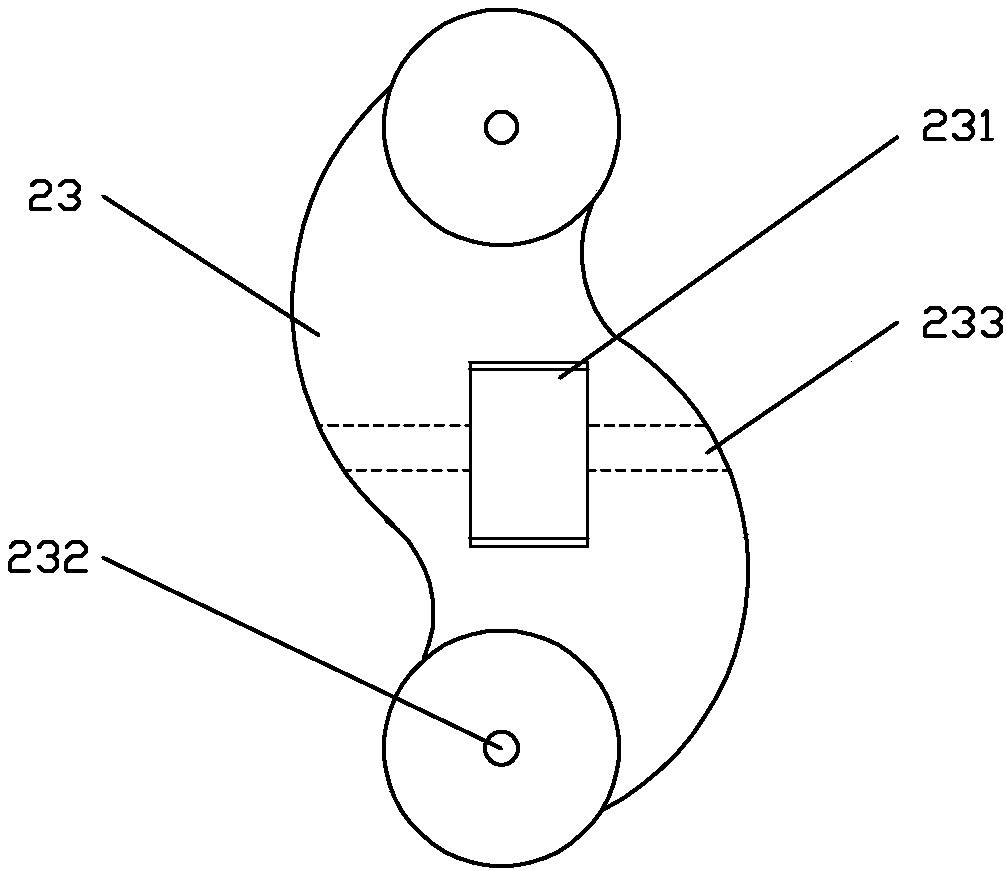 Simulation running debugging device for steering engine of model airplane