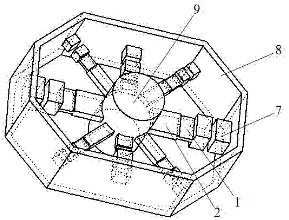 Bistable composite cantilever beam piezoelectric power generating device