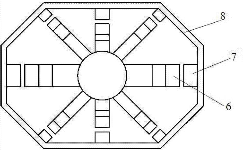 Bistable composite cantilever beam piezoelectric power generating device