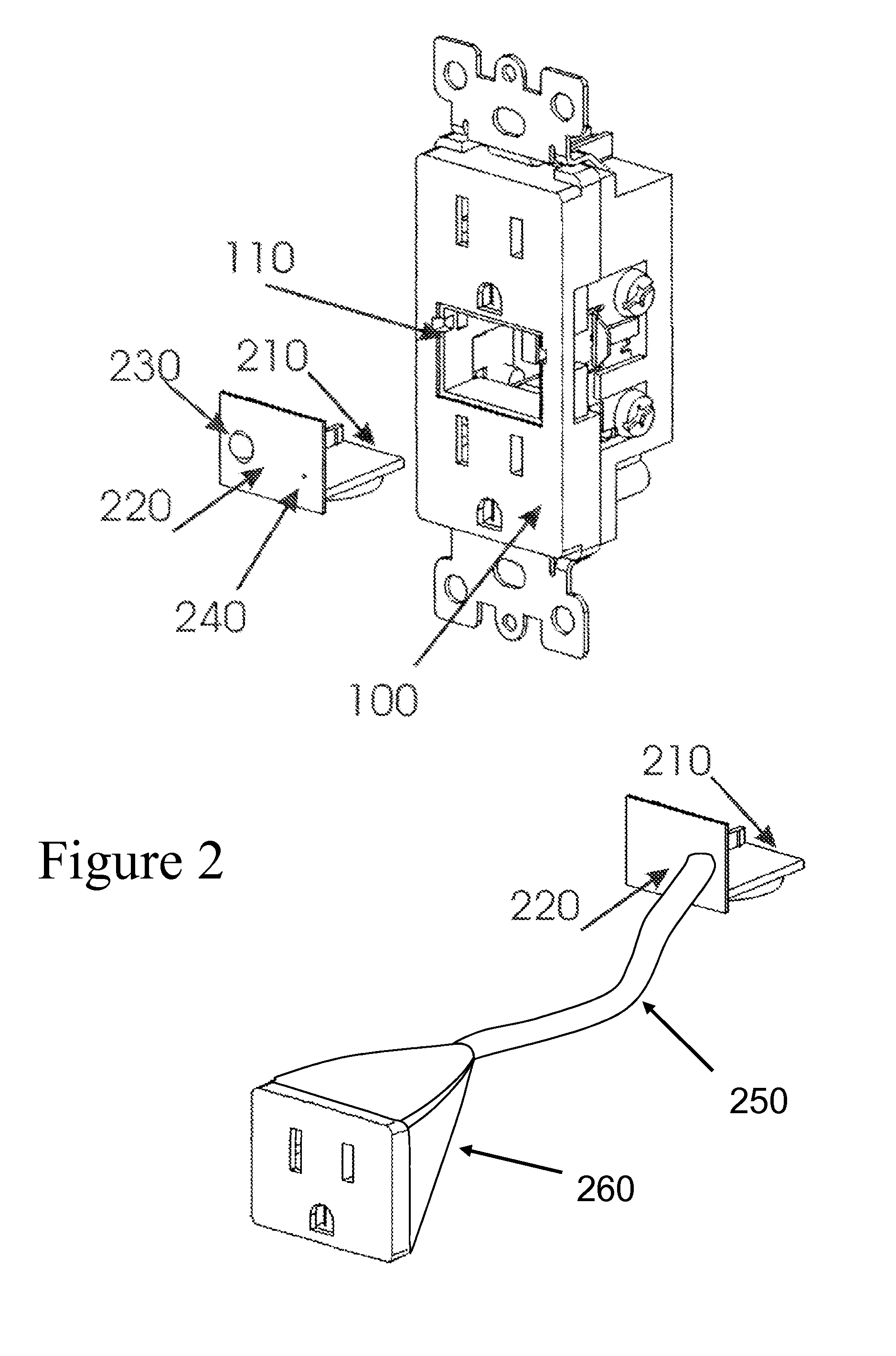 Configurable safety light receptacle