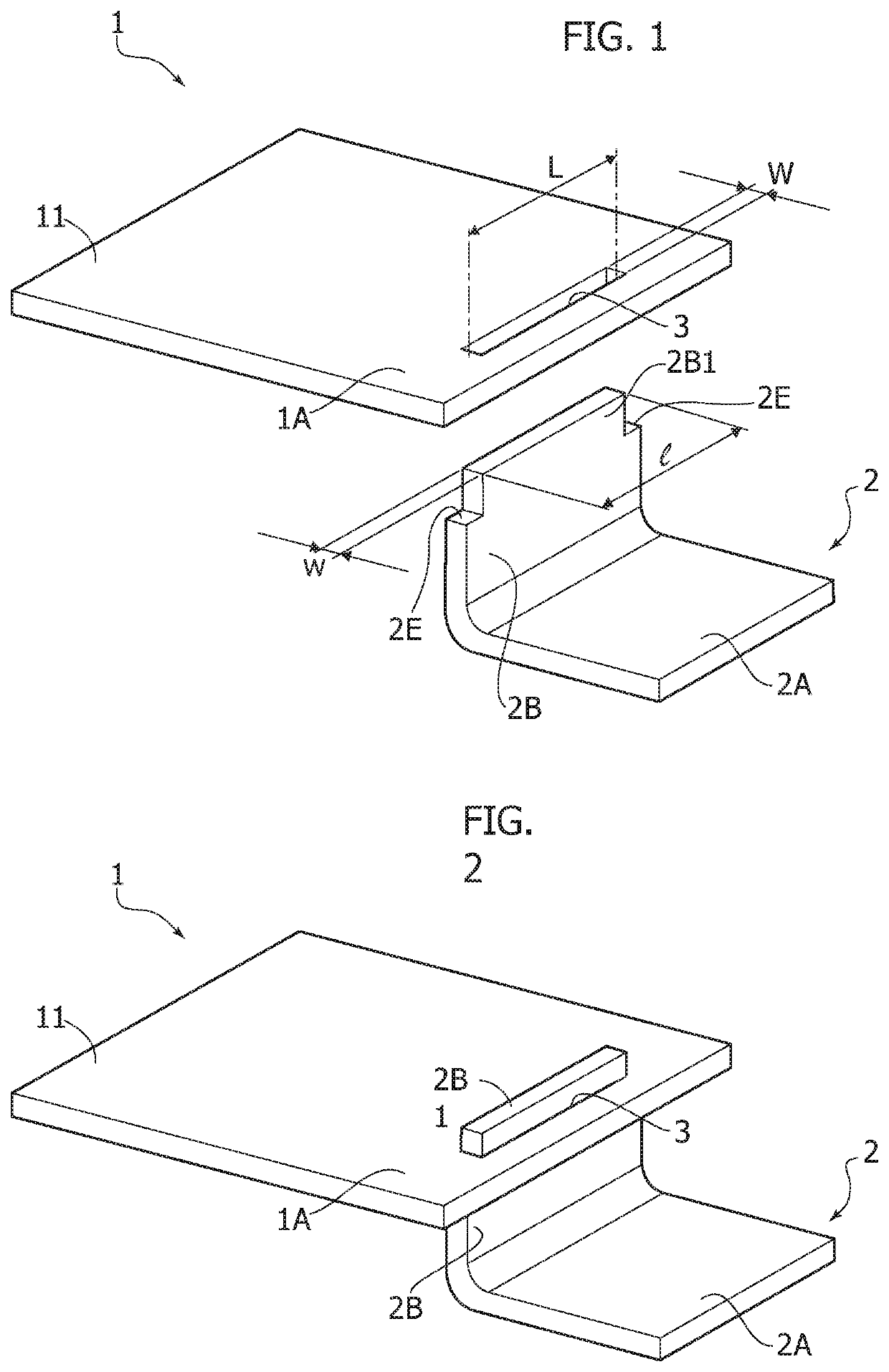 Method for joining an element of metal material to an element of plastic material, and a hybrid component obtained by this method