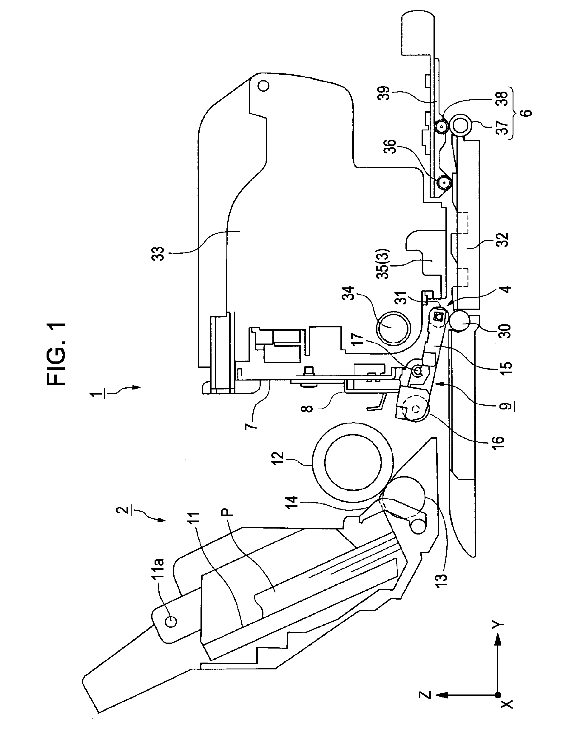 Recording medium transport device, recording device, and liquid ejecting apparatus