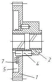 Three-wheel motorcycle engine decompression starting mechanism