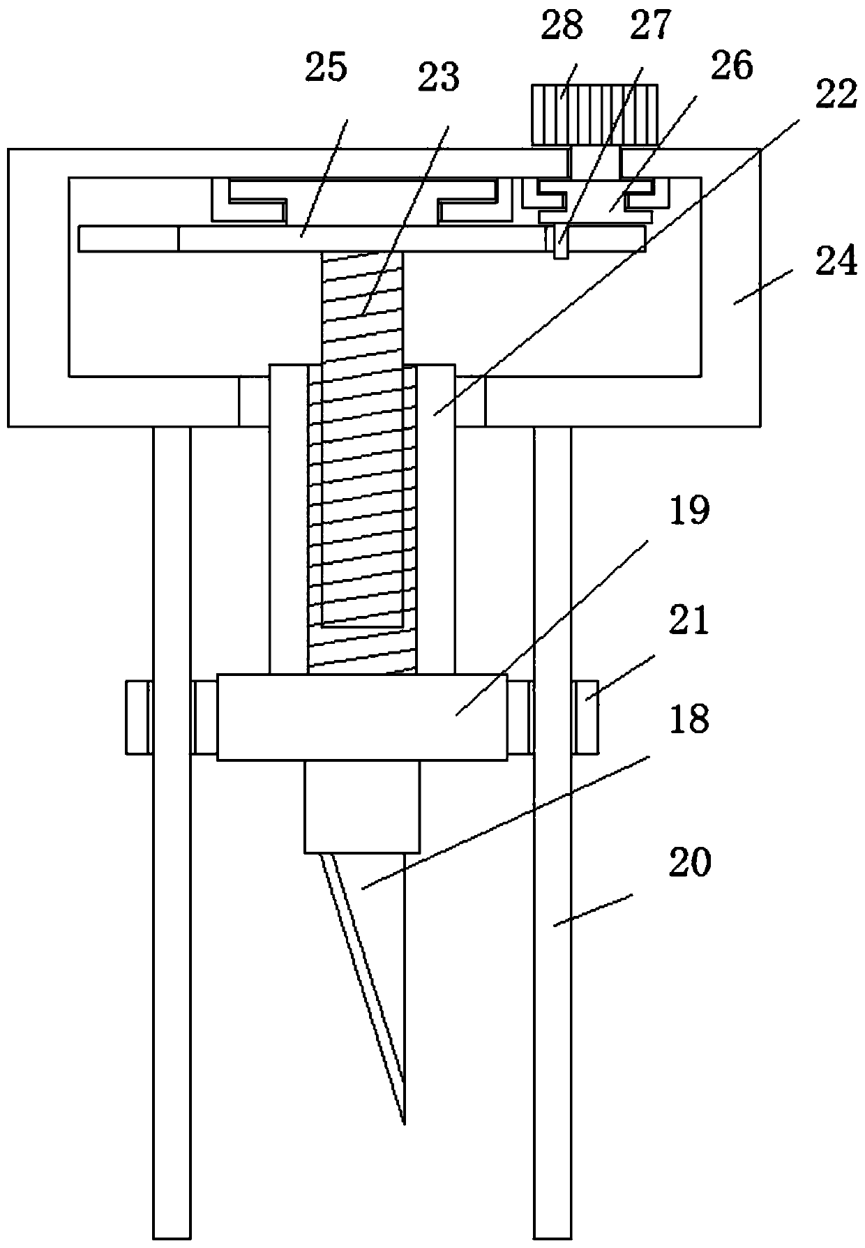 Cutting device for waste cable recycling