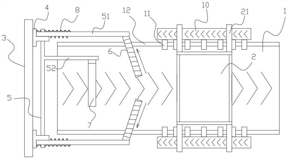 A flat screen printing machine with flattening and adsorption functions