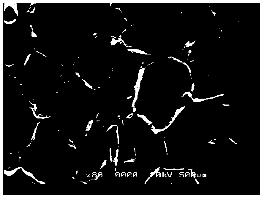 Method for preparing organic high polymer foam material from drainage oil