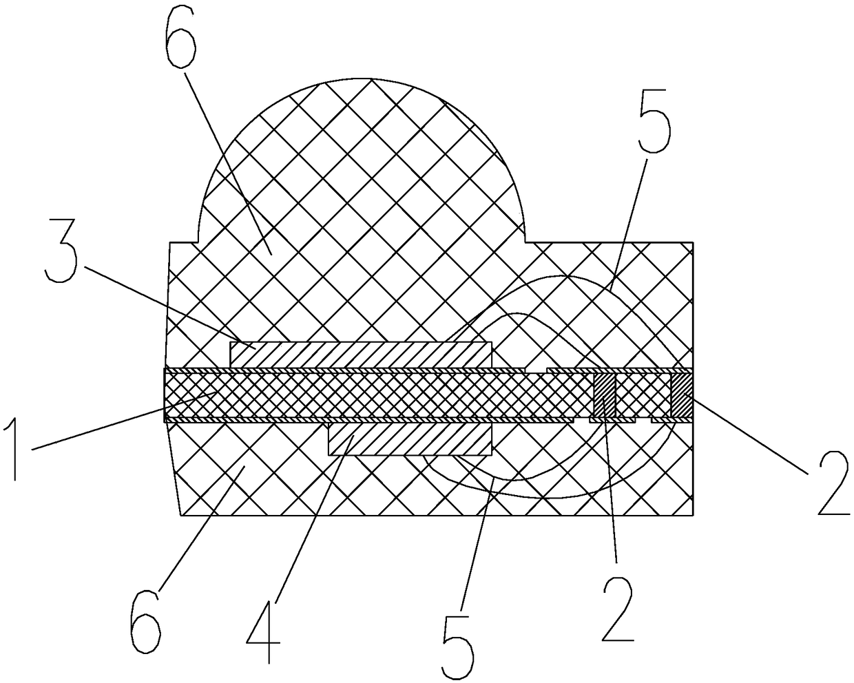 SMD-type IRM high shielding structure and making process thereof