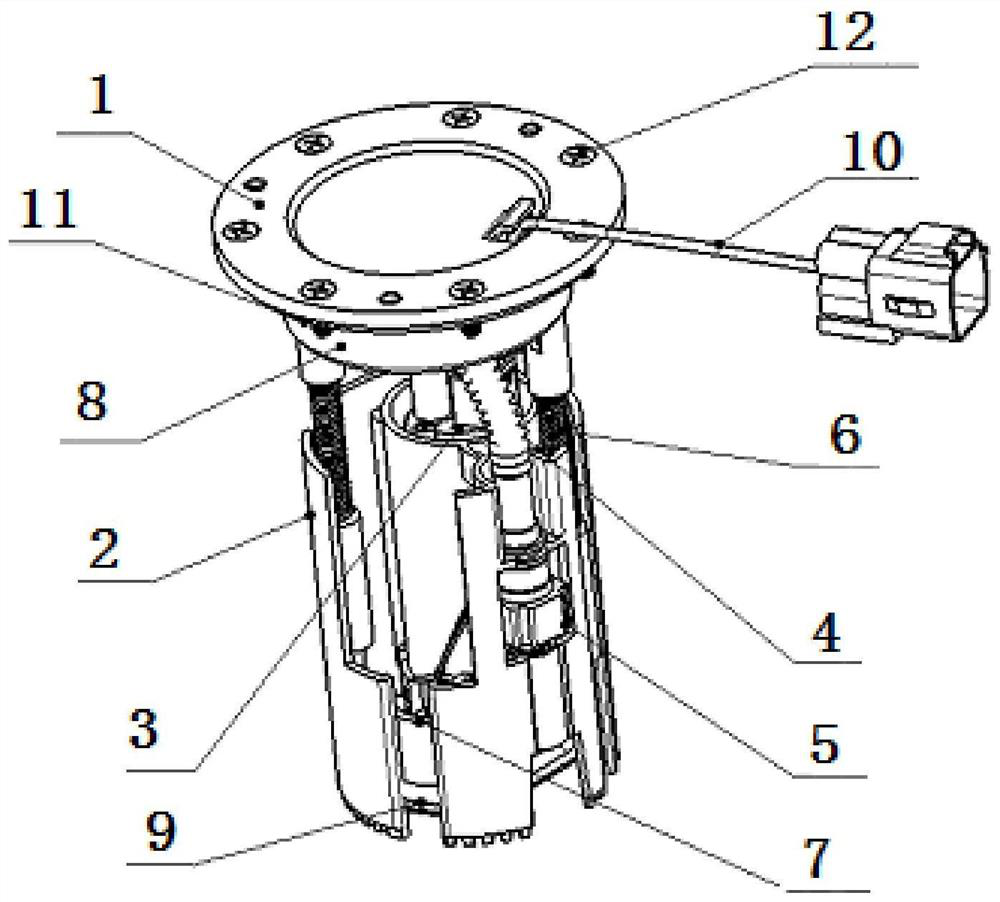 Diesel fuel delivery pump assembly for slope adaptive system