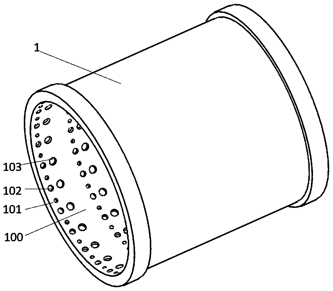 Whole working condition composite-structure sliding bearing